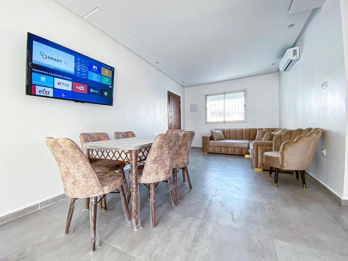 La Perle Du Detroit : Appartement Familial A Mesnana Golf Tanger. Exterior photo